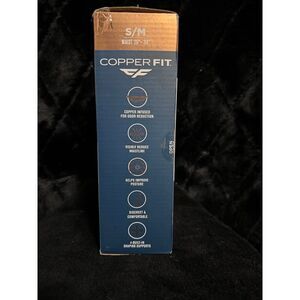 Copper Fit Core Shaper, Supports Back and Shapes Waist, Copper Infused